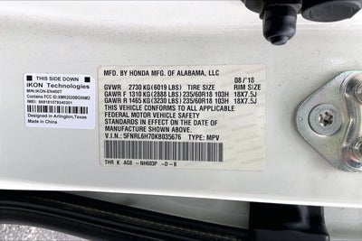 2019 Honda Odyssey EX-L