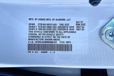 2022 Honda Odyssey Elite