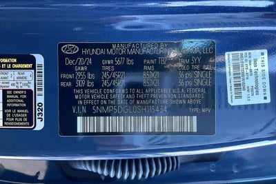 2025 Hyundai Santa Fe Calligraphy