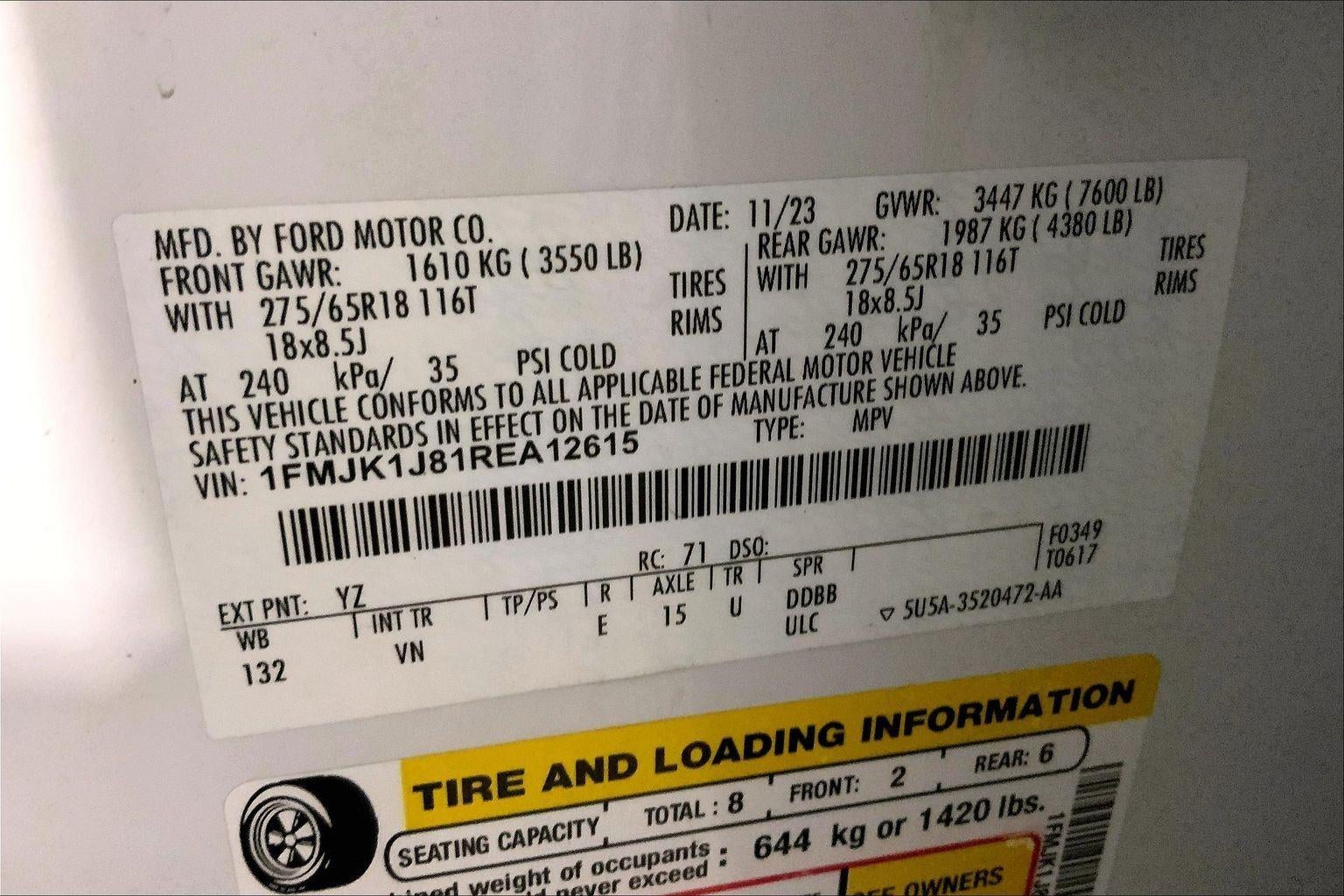 2024 Ford Expedition Max XLT