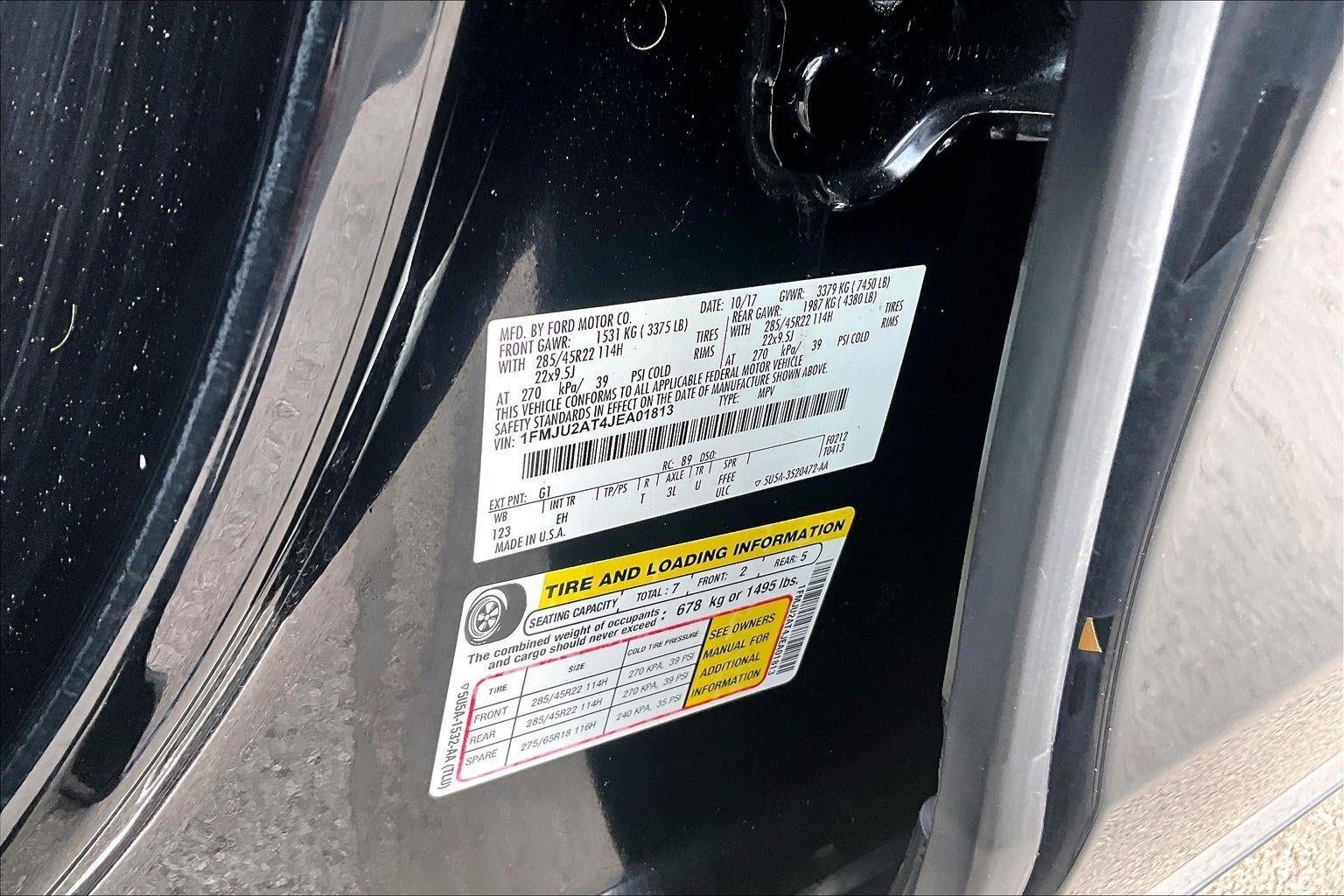 2018 Ford Expedition Limited