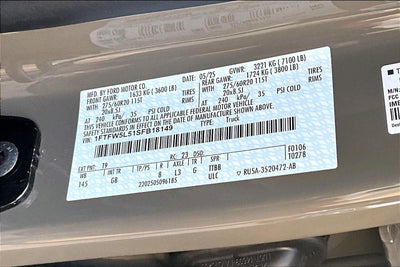 2025 Ford F-150 LARIAT