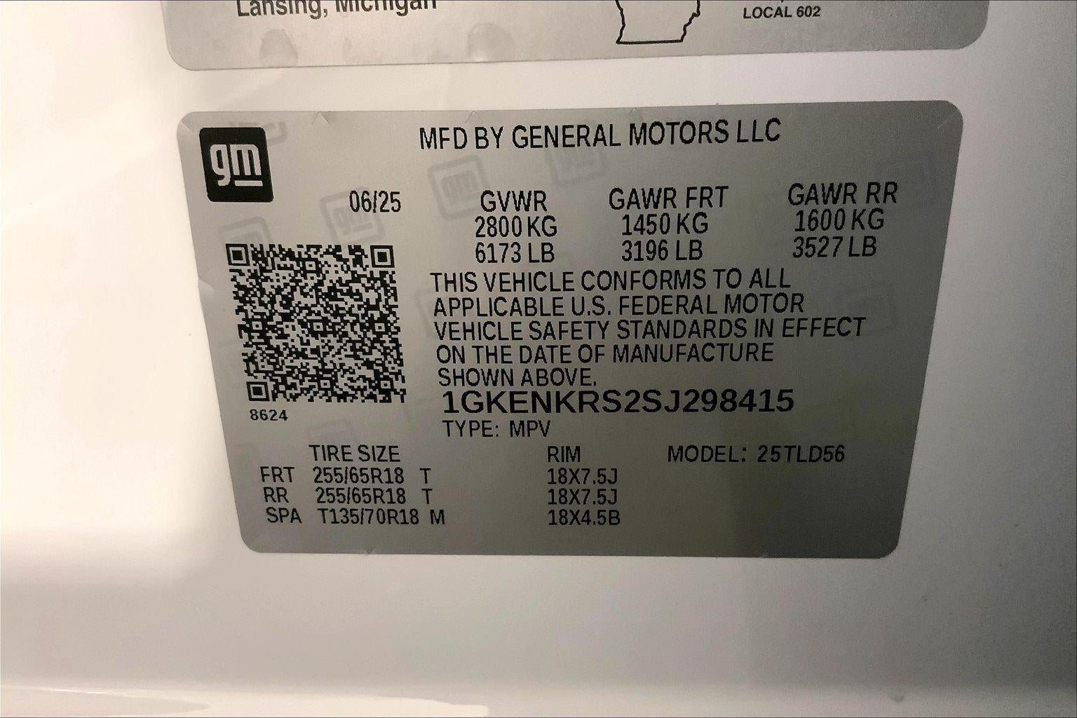 2025 GMC Acadia Elevation