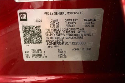 2026 Chevrolet Traverse LT