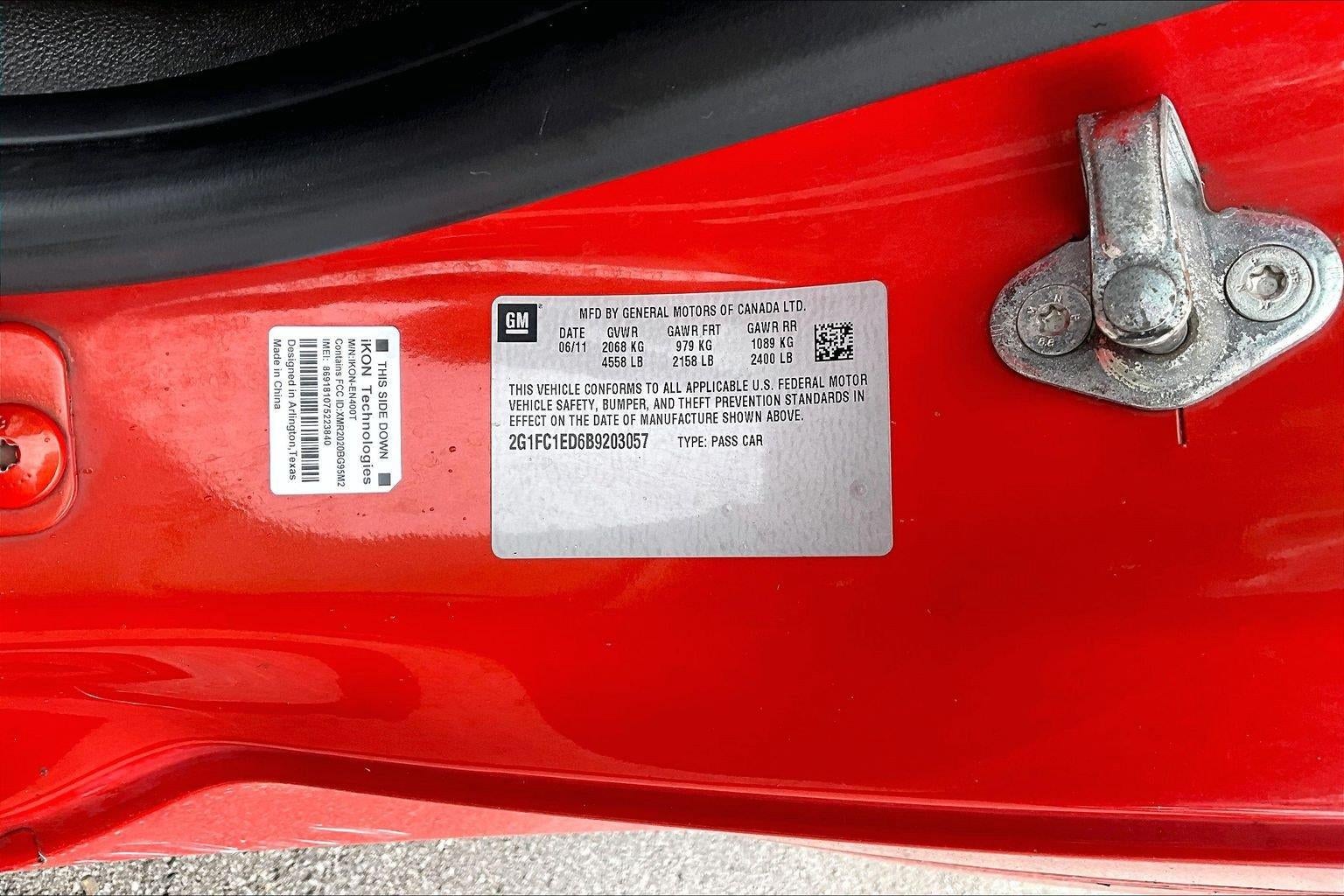 2011 Chevrolet Camaro 2LT