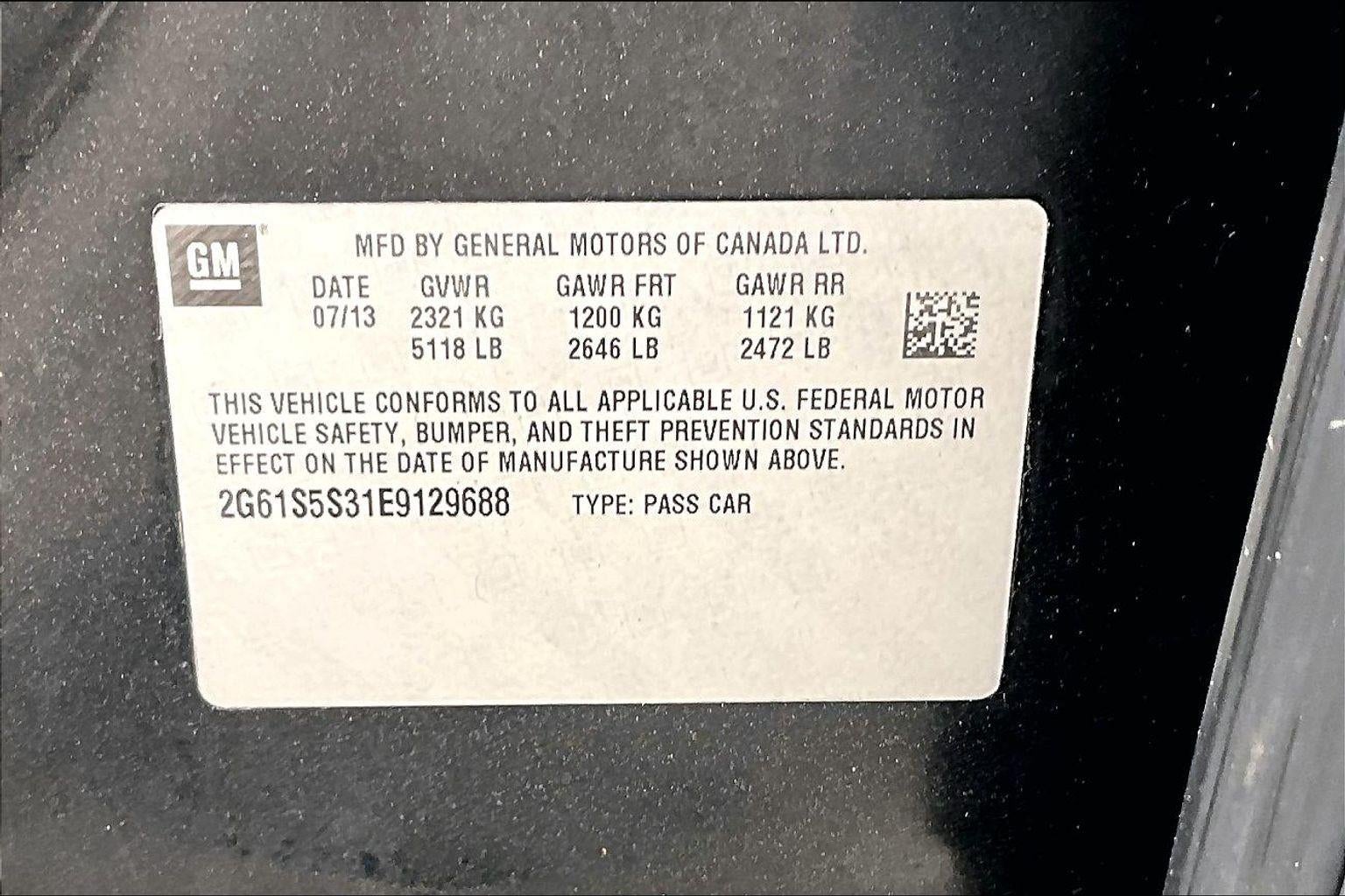 2014 Cadillac XTS Platinum