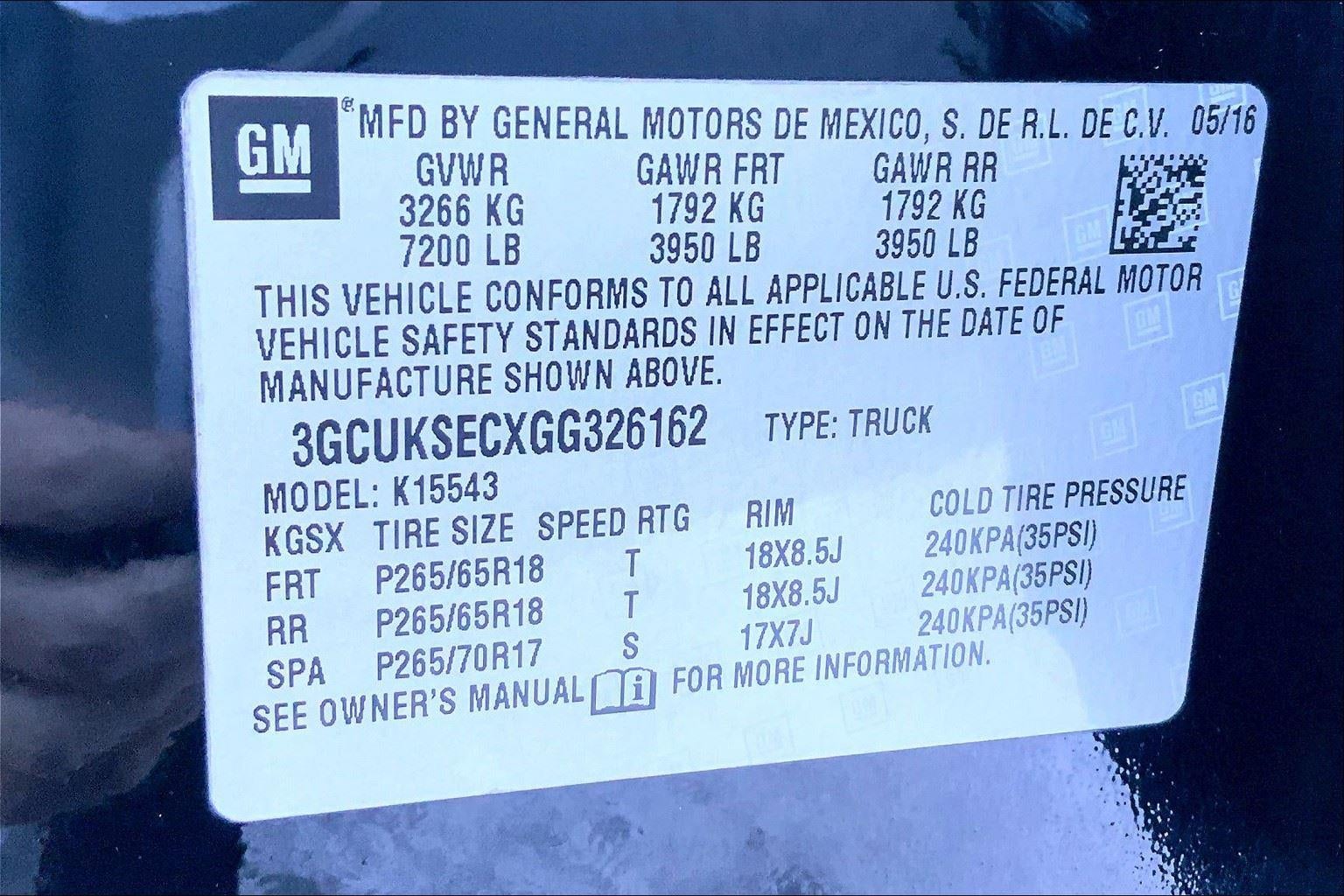 2016 Chevrolet Silverado 1500 LTZ