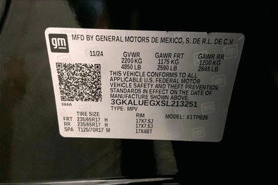 2025 GMC Terrain Elevation