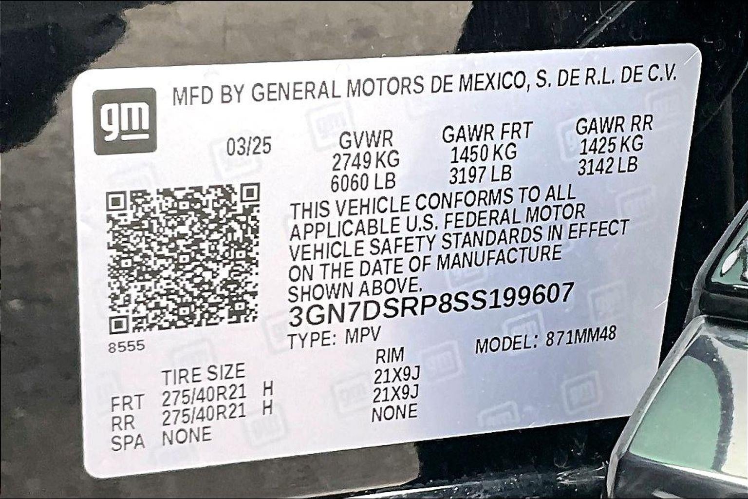 2025 Chevrolet Equinox EV RS