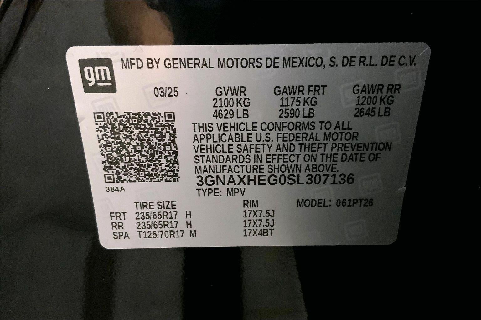 2025 Chevrolet Equinox LT