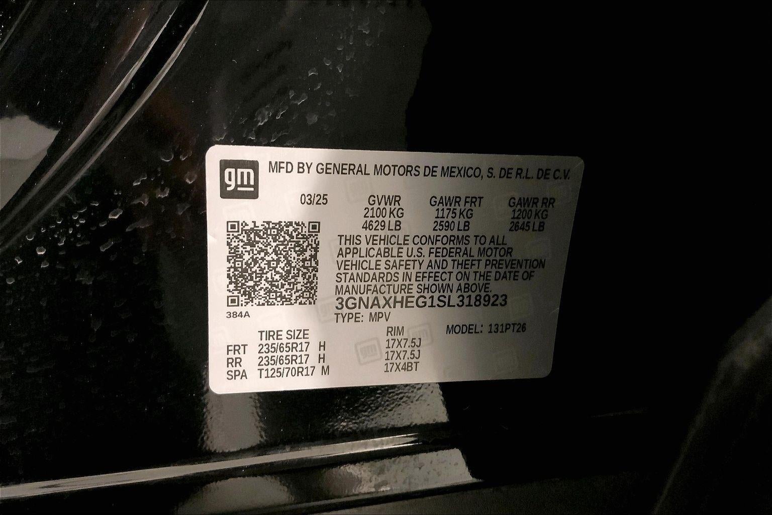 2025 Chevrolet Equinox LT