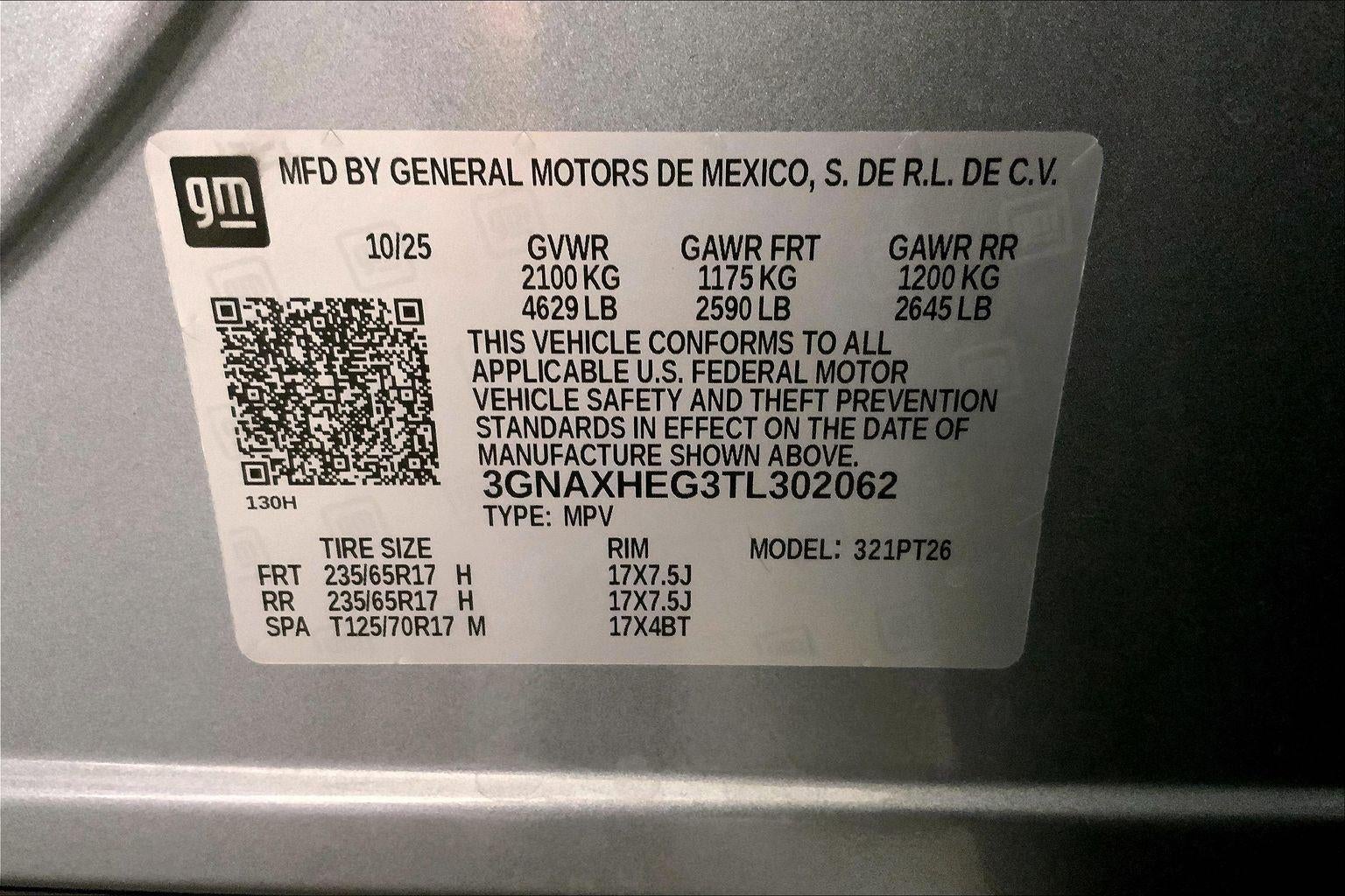 2026 Chevrolet Equinox LT