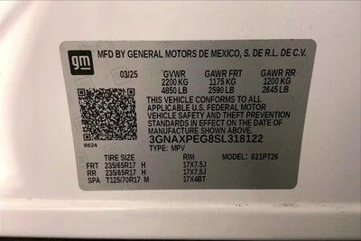 2025 Chevrolet Equinox LT