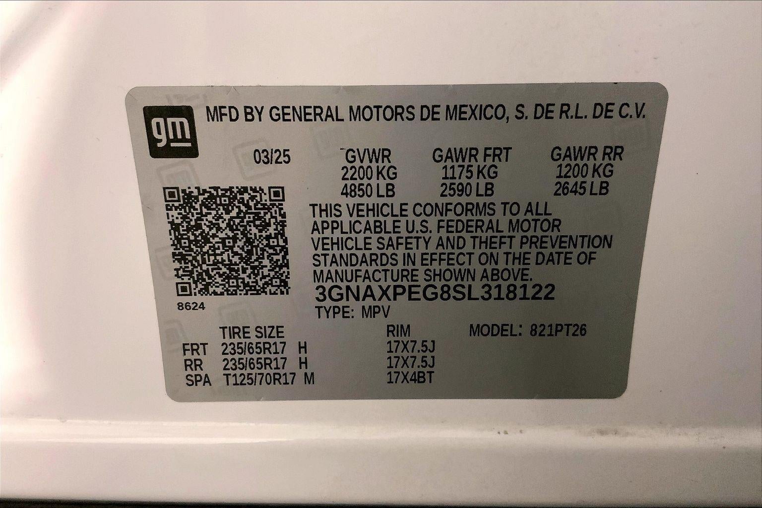 2025 Chevrolet Equinox LT