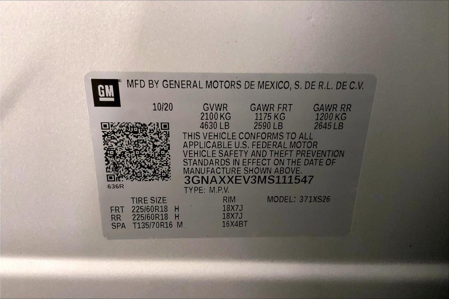 2021 Chevrolet Equinox Premier