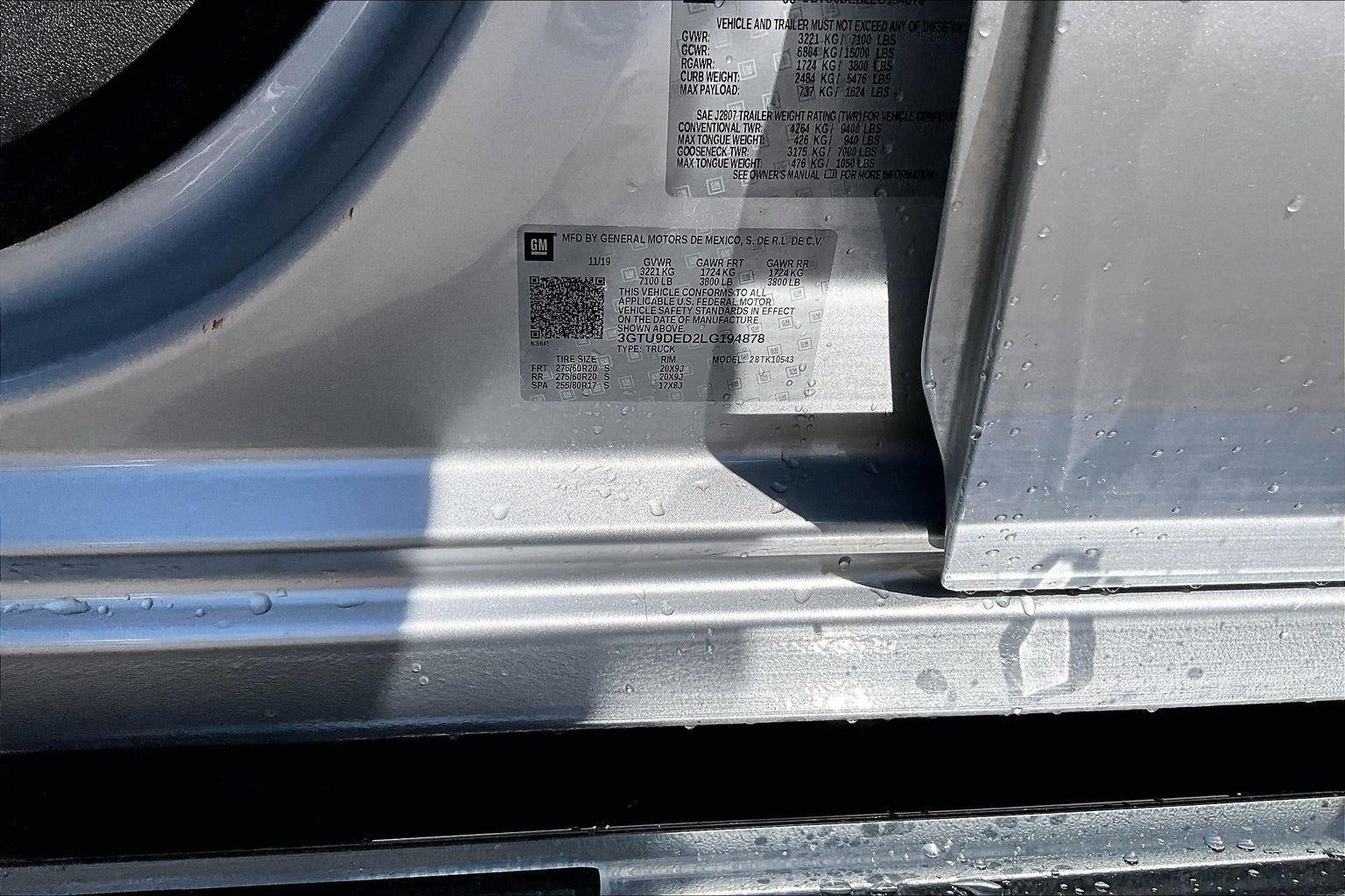 2020 GMC Sierra 1500 SLT