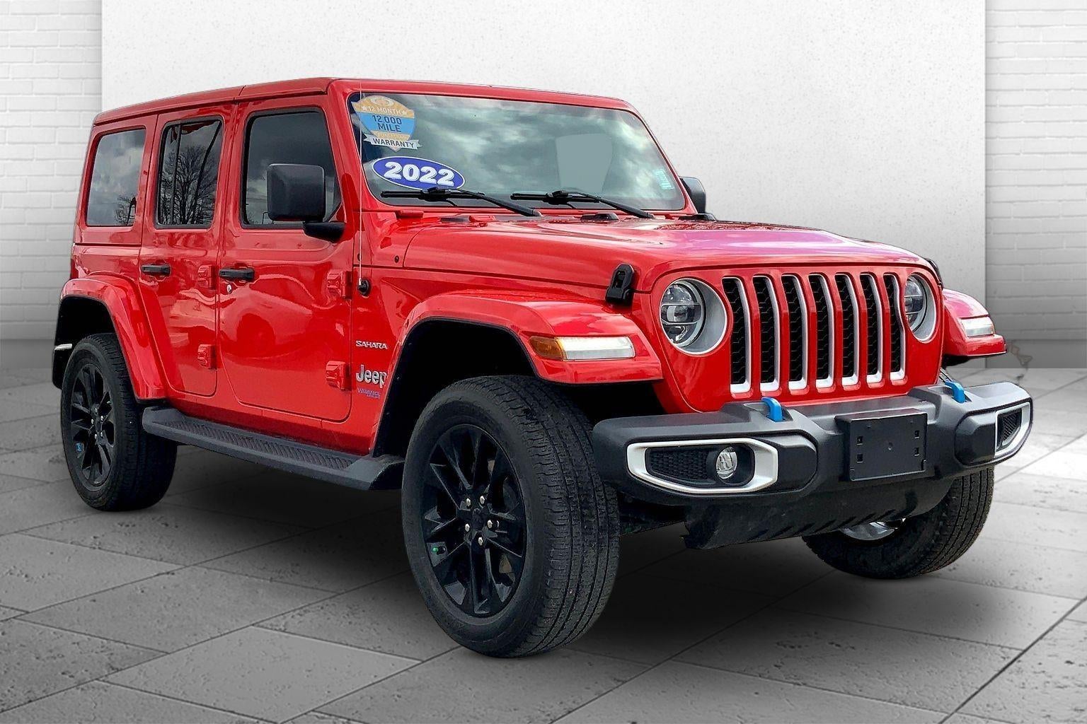 2022 Jeep Wrangler 4xe Unlimited Sahara 4x4