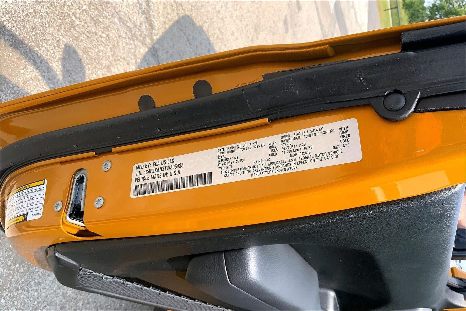 2026 Jeep Wrangler WRANGLER 2-DOOR SPORT S