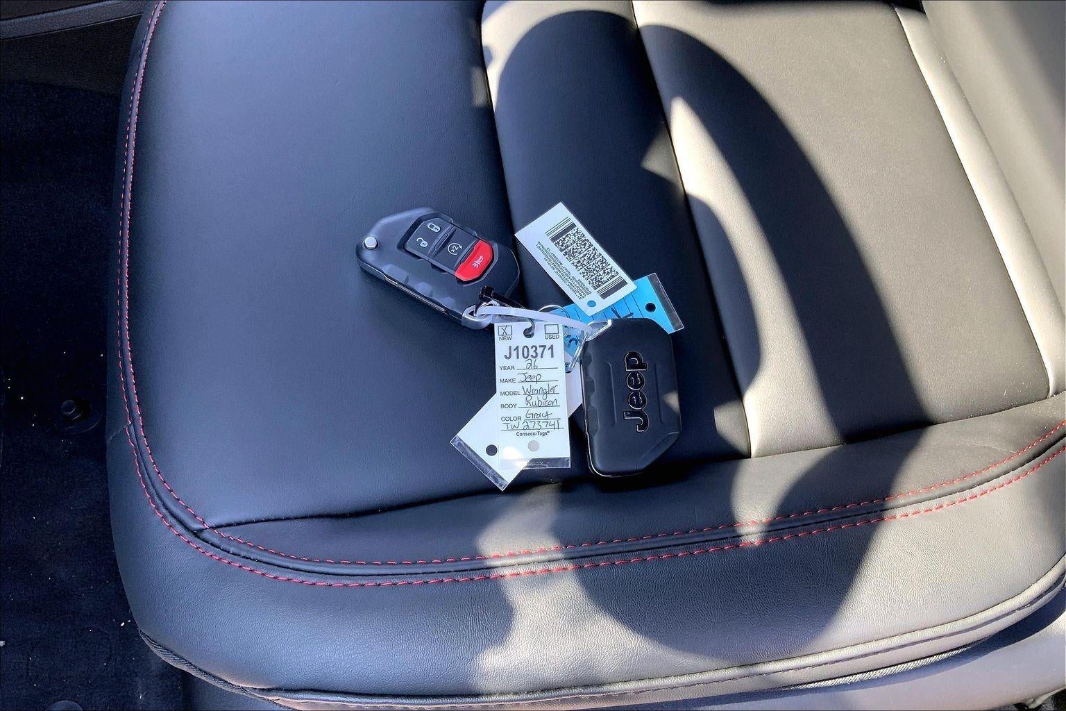 2026 Jeep Wrangler WRANGLER 2-DOOR RUBICON X