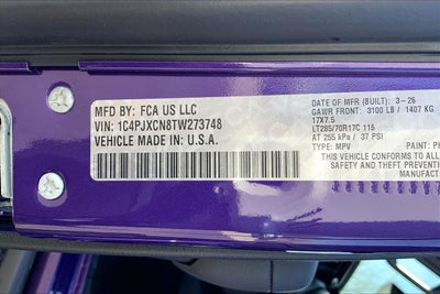 2026 Jeep Wrangler WRANGLER 2-DOOR RUBICON