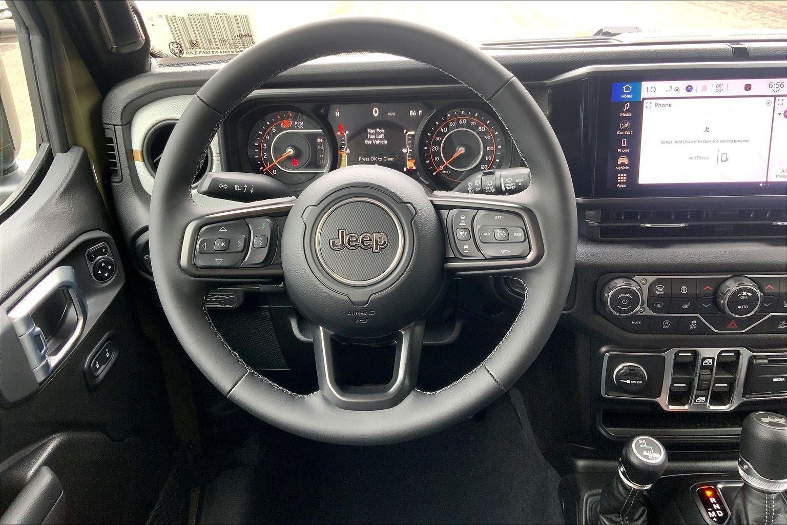2026 Jeep Wrangler WRANGLER 4-DOOR SPORT S