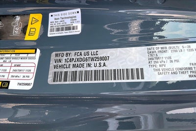 2026 Jeep Wrangler WRANGLER 4-DOOR SPORT S