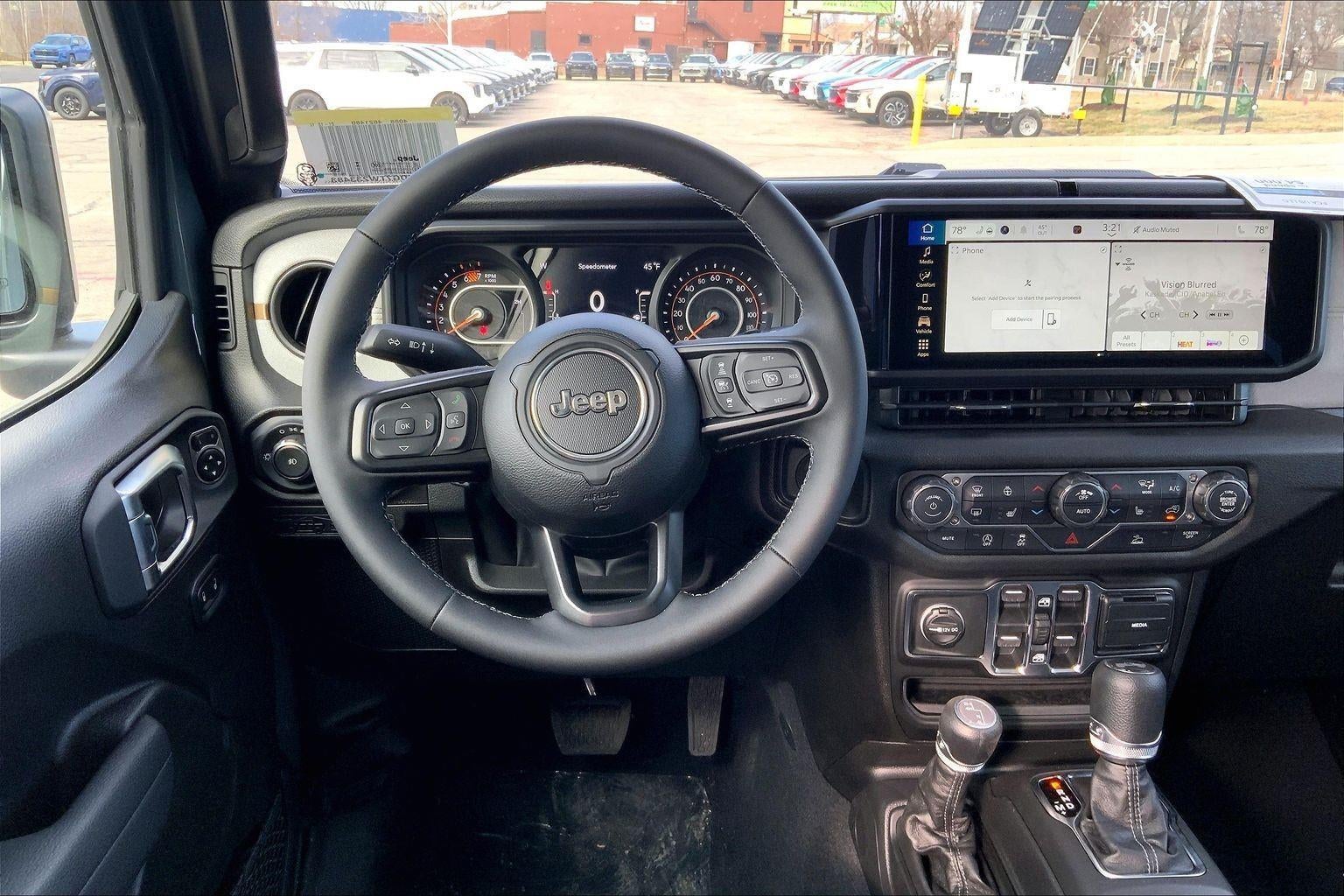 2026 Jeep Wrangler WRANGLER 4-DOOR SPORT S