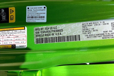 2026 Jeep Wrangler WRANGLER 4-DOOR SPORT S