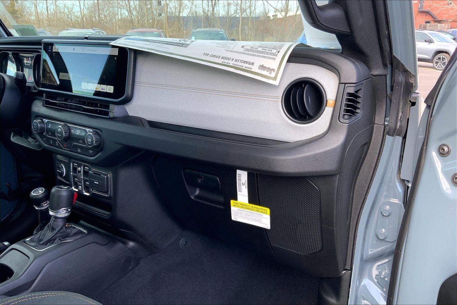 2026 Jeep Wrangler WRANGLER 4-DOOR SPORT