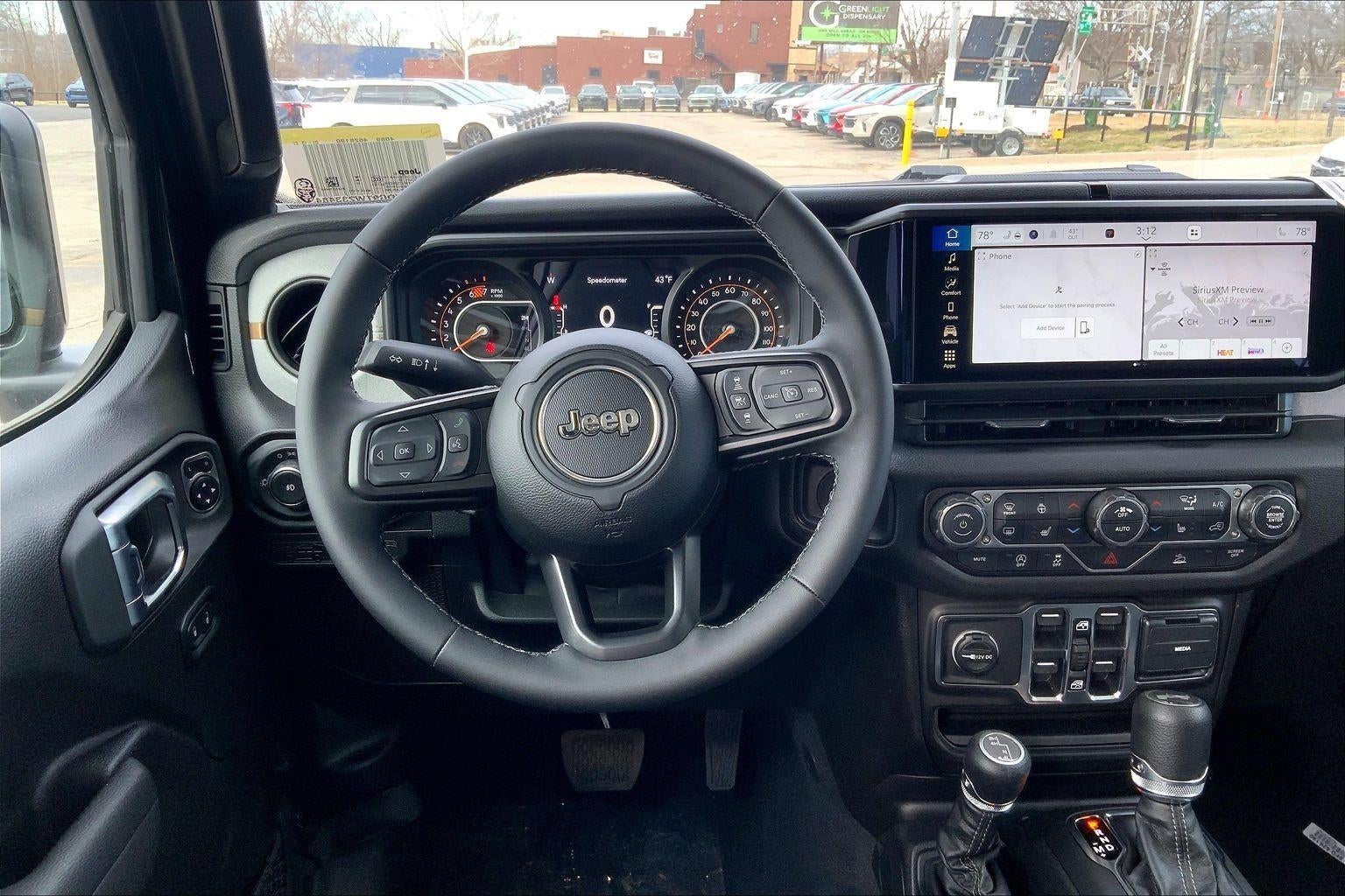 2026 Jeep Wrangler WRANGLER 4-DOOR SPORT S