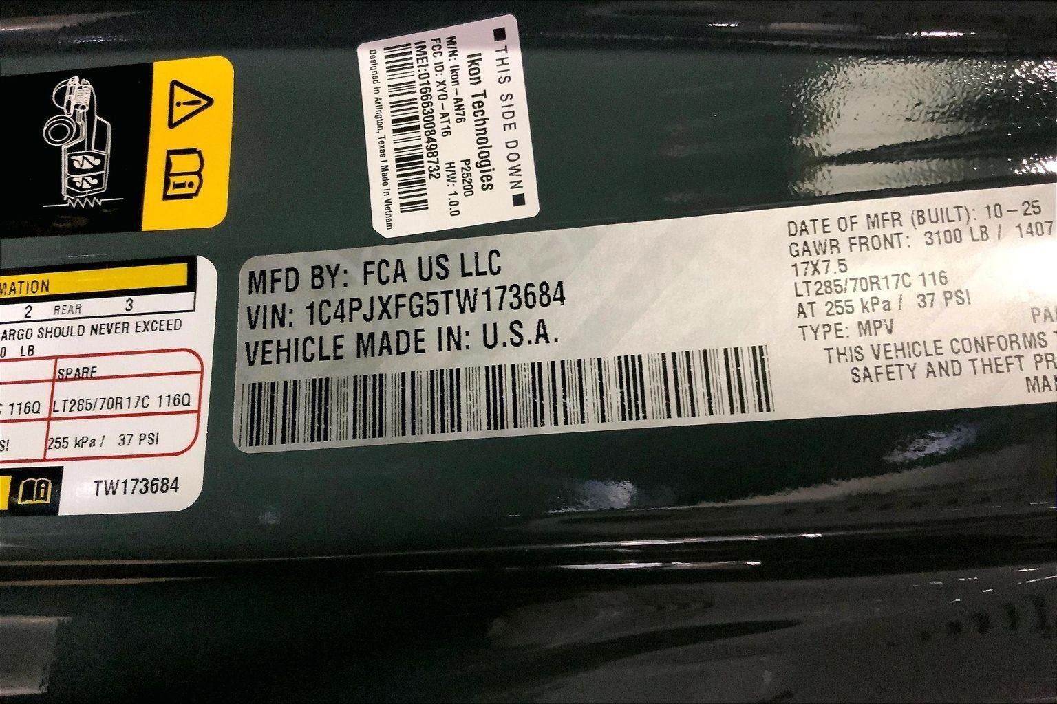 2026 Jeep Wrangler WRANGLER 4-DOOR RUBICON