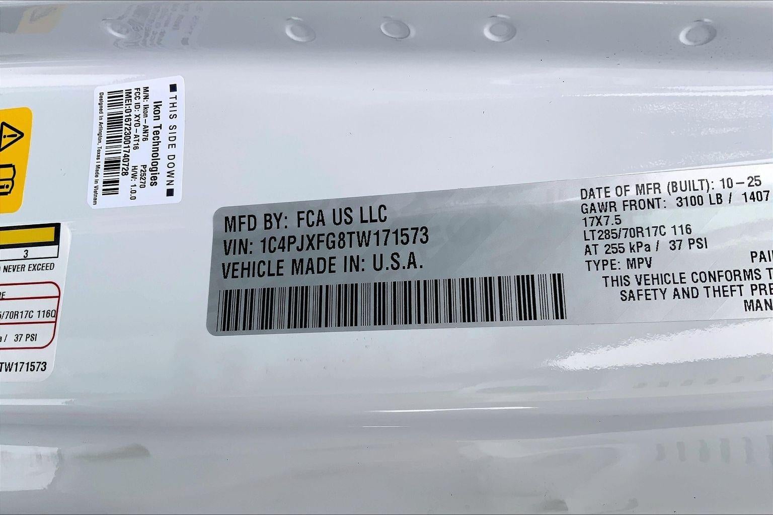 2026 Jeep Wrangler WRANGLER 4-DOOR RUBICON