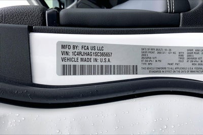 2025 Jeep Grand Cherokee GRAND CHEROKEE ALTITUDE X 4X4