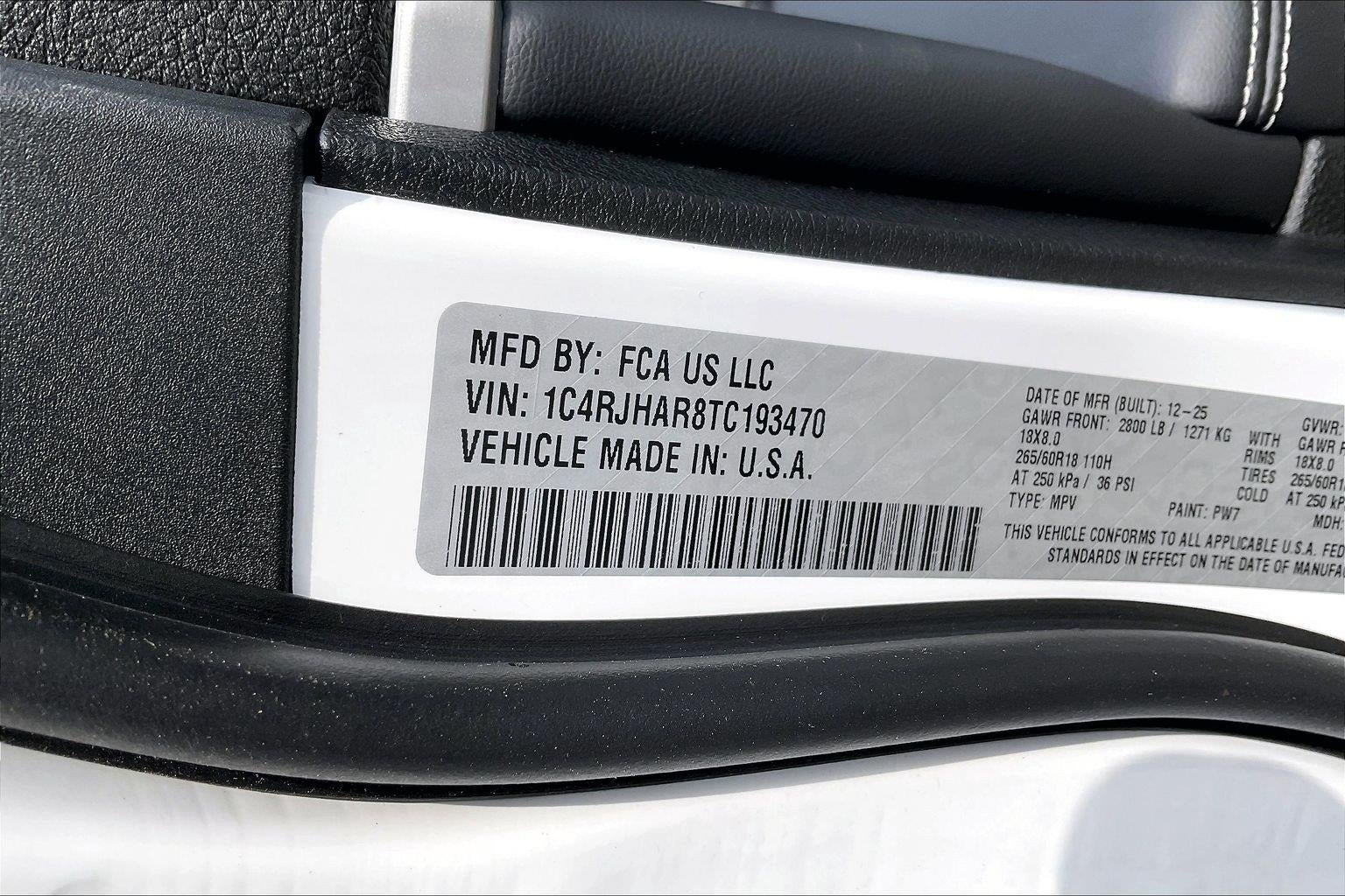 2026 Jeep Grand Cherokee GRAND CHEROKEE LAREDO ALTITUDE 4X4