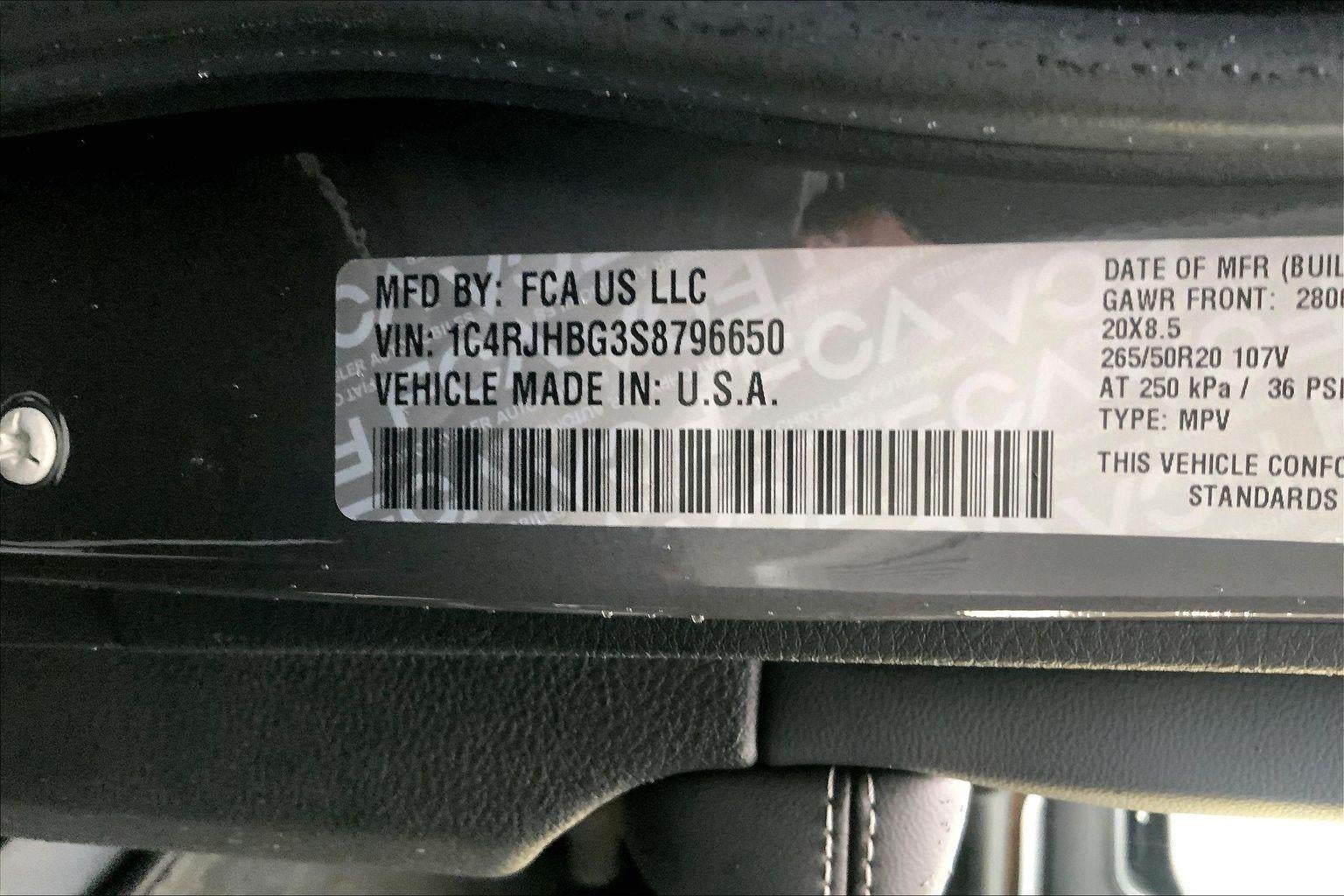 2025 Jeep Grand Cherokee GRAND CHEROKEE LIMITED 4X4