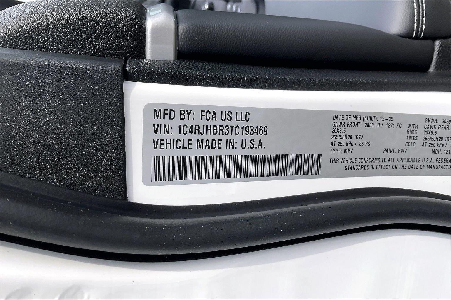 2026 Jeep Grand Cherokee GRAND CHEROKEE LIMITED 4X4