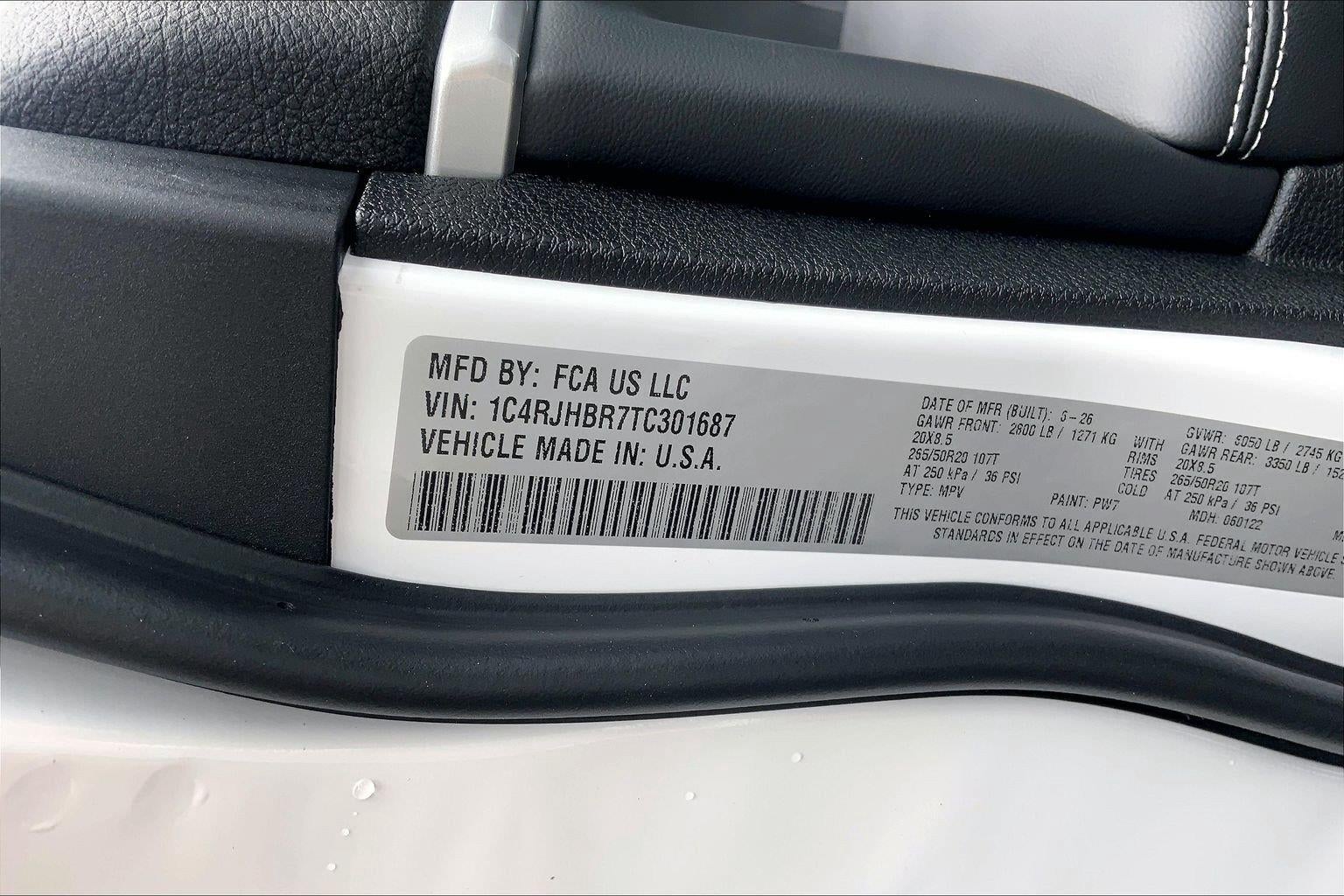 2026 Jeep Grand Cherokee GRAND CHEROKEE LIMITED 4X4