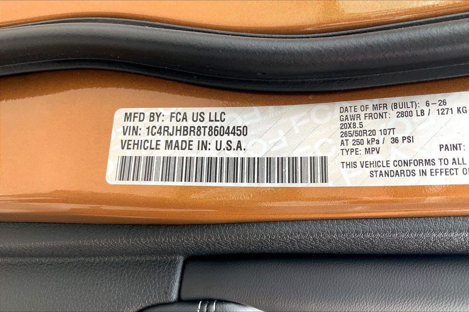 2026 Jeep Grand Cherokee GRAND CHEROKEE LIMITED 4X4