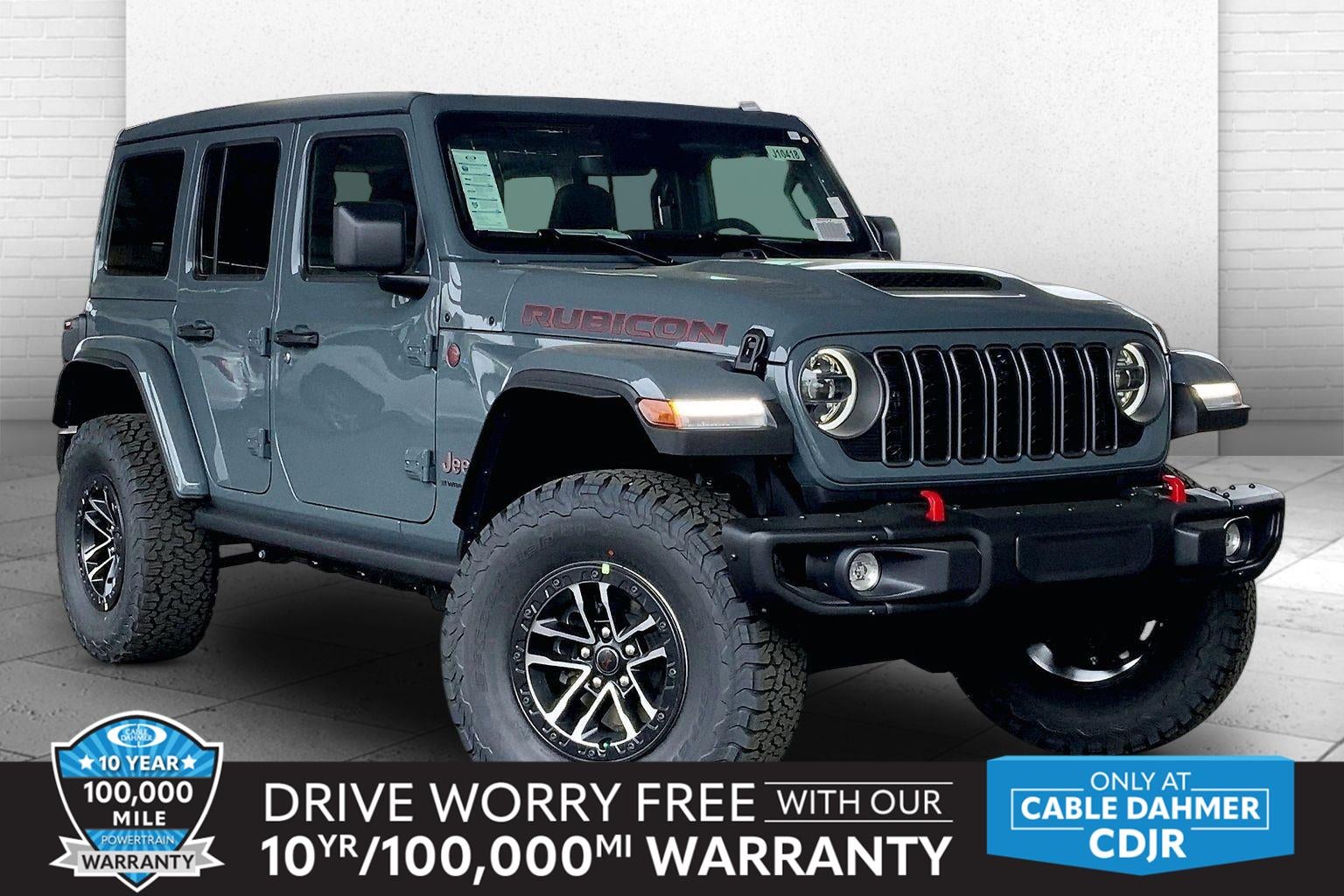 2026 Jeep Wrangler WRANGLER 4-DOOR RUBICON X