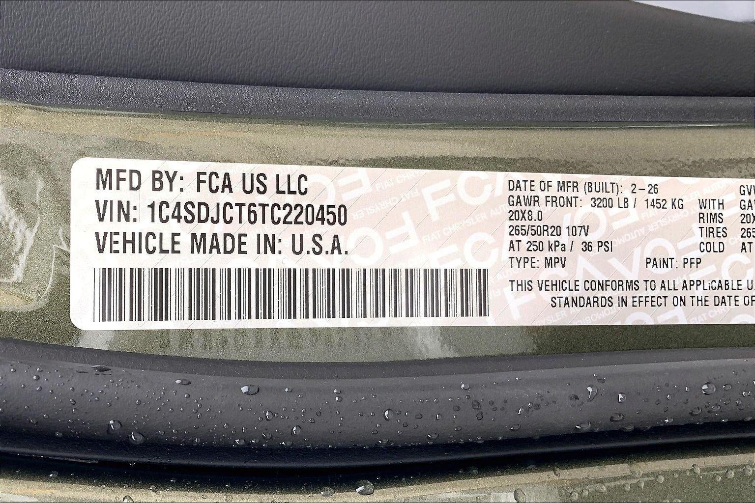 2026 Dodge Durango DURANGO GT PLUS AWD HEMI V8