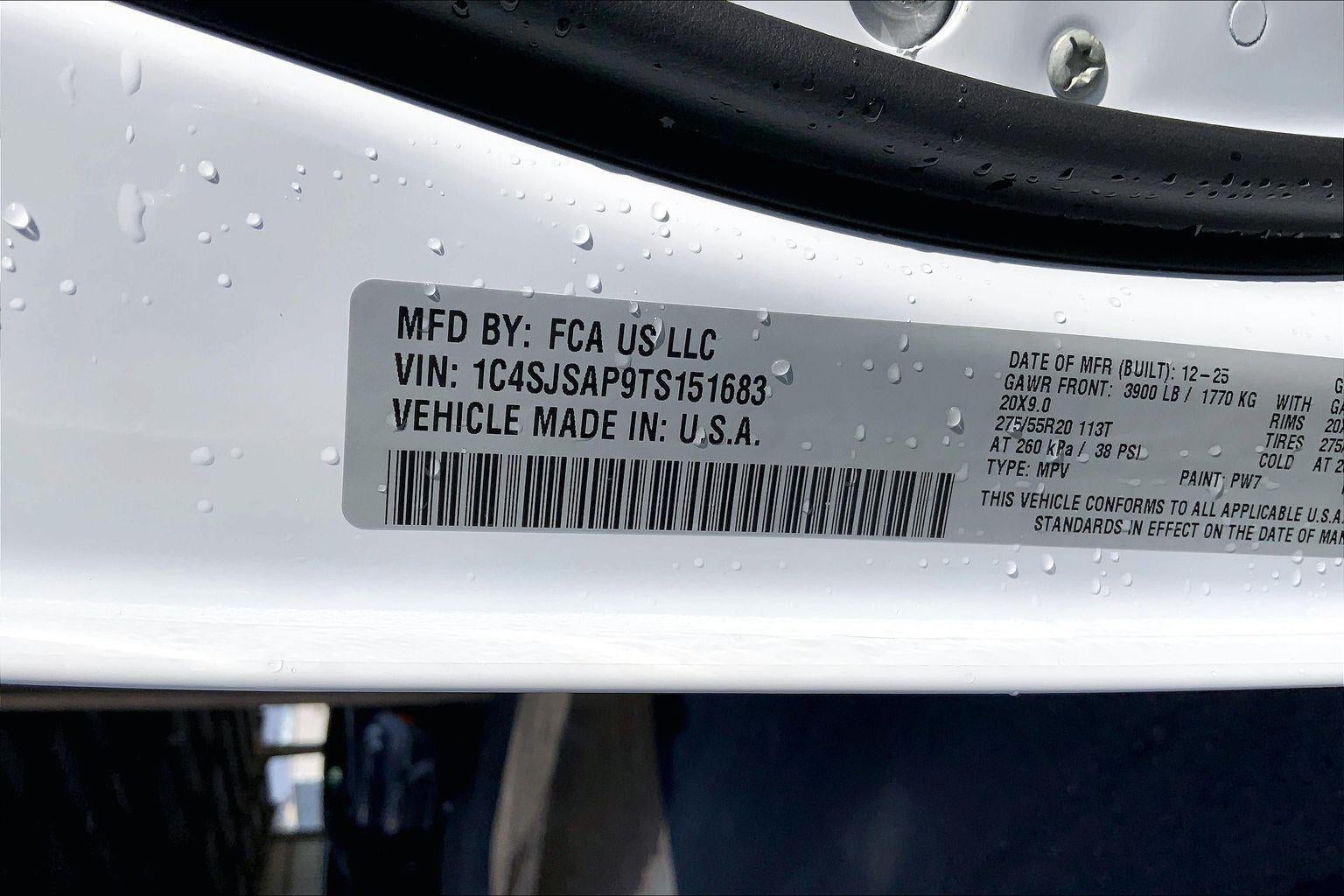 2026 Jeep Grand Wagoneer GRAND WAGONEER L 4X4