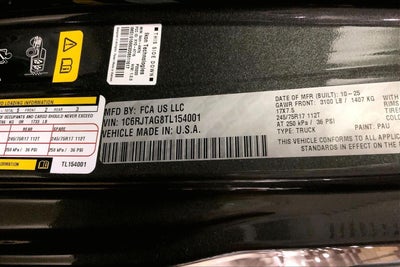 2026 Jeep Gladiator GLADIATOR SPORT S 4X4