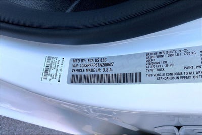 2026 RAM Ram 1500 RAM 1500 BIG HORN CREW CAB 4X4 5'7' BOX