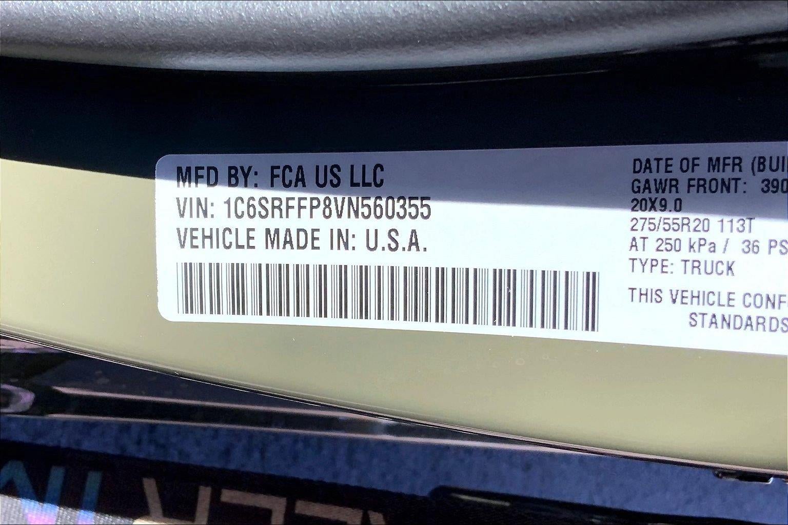 2027 RAM 1500 RAM 1500 BIG HORN CREW CAB 4X4 5'7' BOX