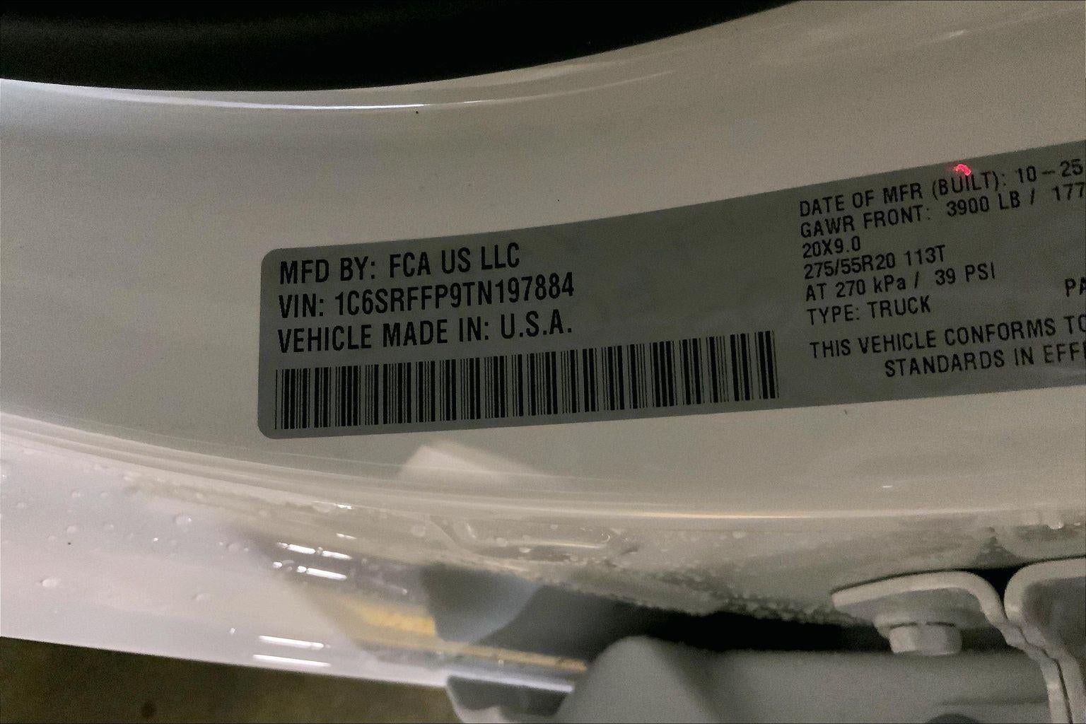 2026 RAM Ram 1500 RAM 1500 BIG HORN CREW CAB 4X4 5'7' BOX