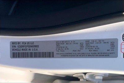 2025 RAM 1500 Warlock Crew Cab 4x4 5'7' Box