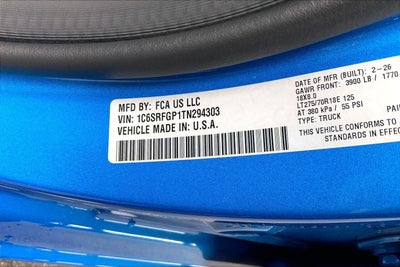 2026 RAM Ram 1500 RAM 1500 WARLOCK CREW CAB 4X4 5'7' BOX