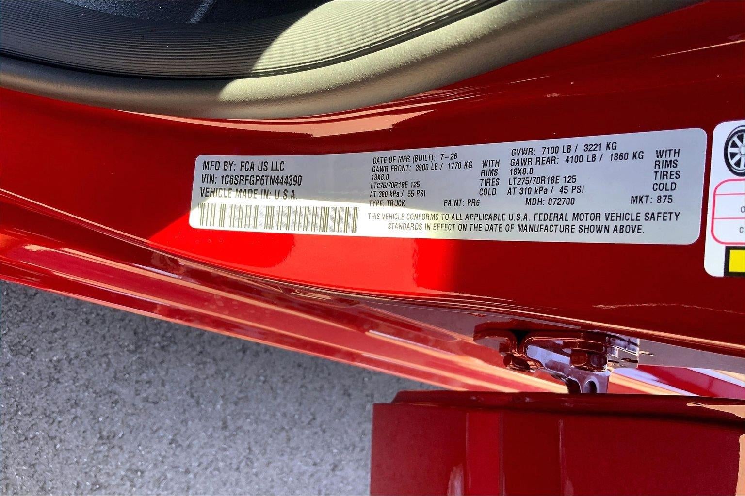 2026 RAM 1500 RAM 1500 WARLOCK CREW CAB 4X4 5'7' BOX