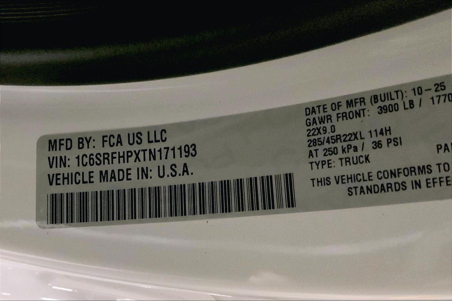 2026 RAM Ram 1500 RAM 1500 LIMITED CREW CAB 4X4 5'7' BOX