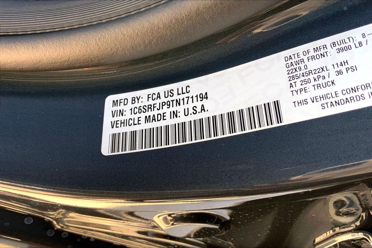 2026 RAM Ram 1500 RAM 1500 LARAMIE CREW CAB 4X4 5'7' BOX
